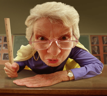 crazy teacher