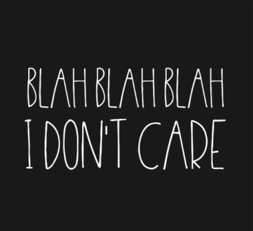 I don't Care